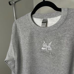 CD Inspired Custom Embroidered Crew